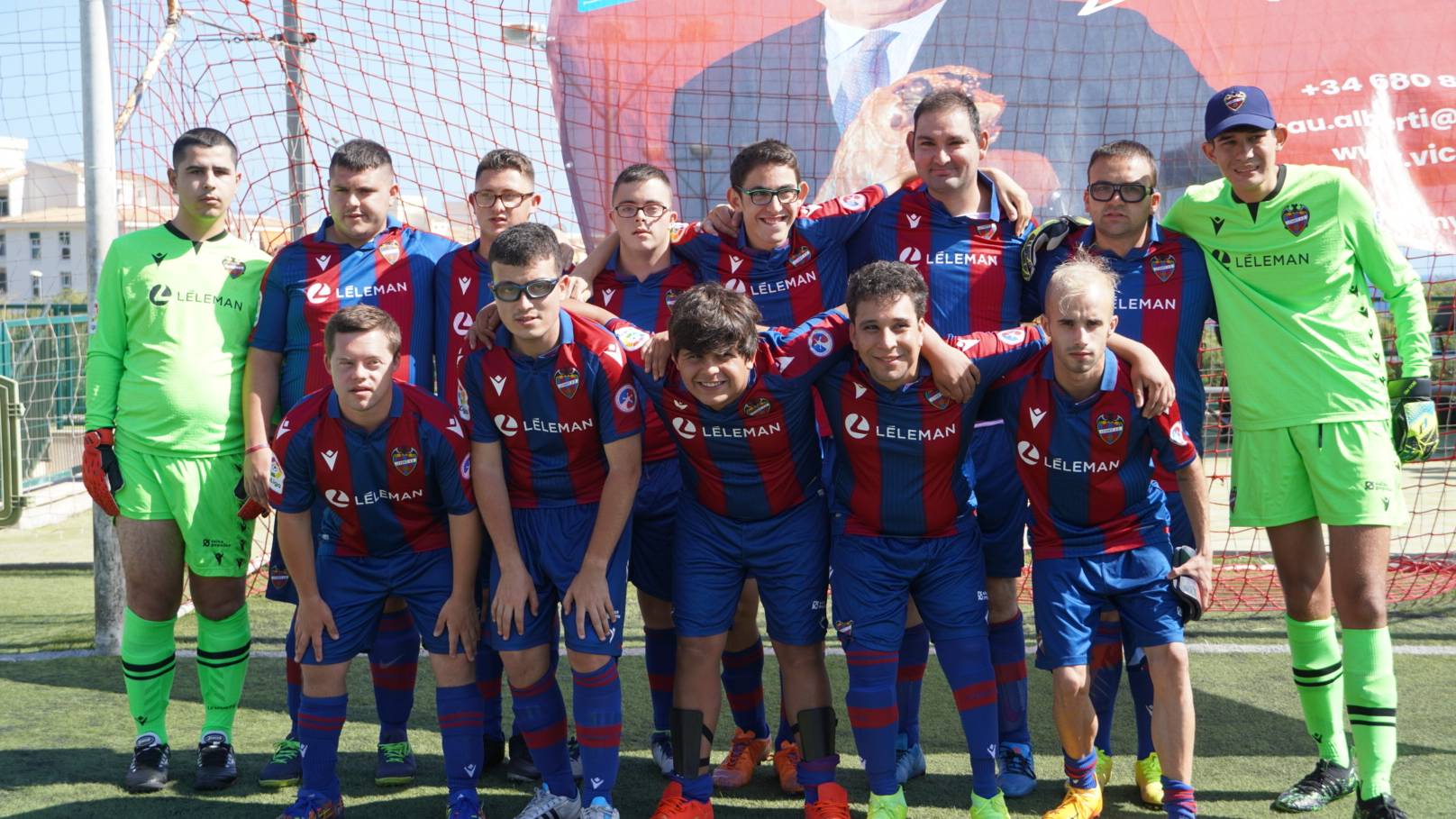 El equipo Levante UD EDI en la Mallorca International Cup